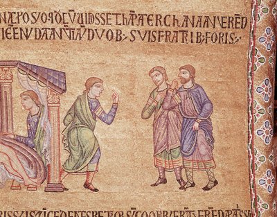 Noahs liv (mosaikdetalje af Veneto Byzantine School