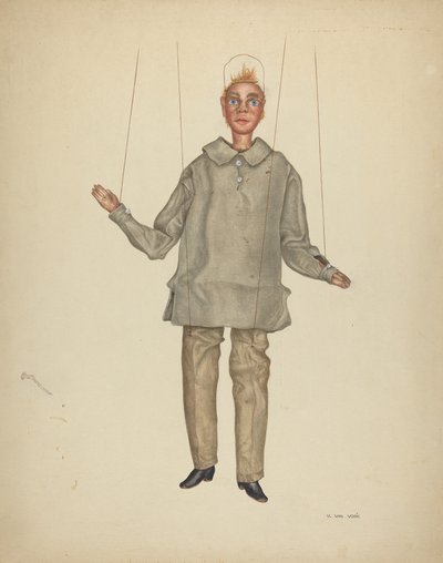 Marionette af Vera Van Voris
