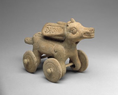 Hjorte på hjul, 300-900 e.Kr. (lertøj) af Veracruz Veracruz