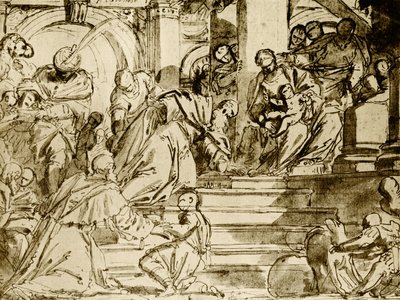 Tilbedelse af Magi af Paolo Veronese