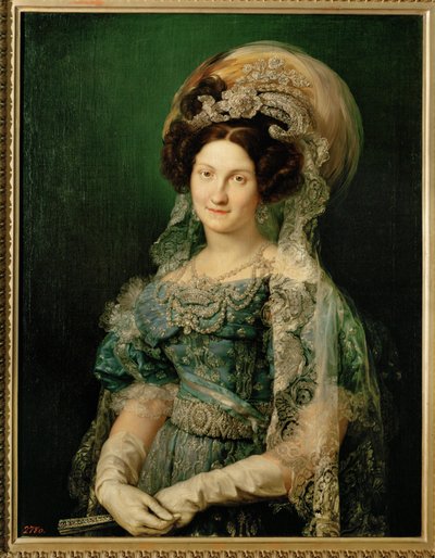 Maria Christina de Bourbon, Fernando VII