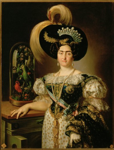 Marie-Francoise Braganza y Bourbon, kong Carlos V