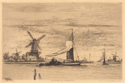 Dordrechts omgivelser af Vicomte Ludovic Lepic