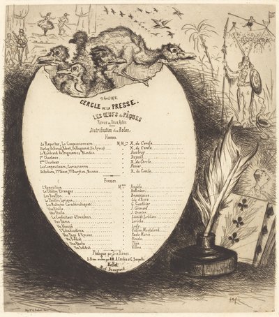 påskeæg af Vicomte Ludovic Lepic