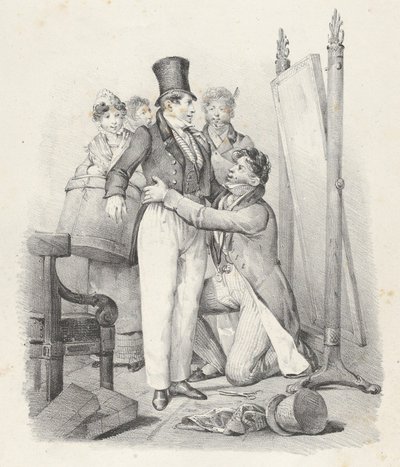 Kap. II: Jeg genkender ikke længere mig selv Jeg genkender mig ikke længere, 1824. af Victor Adam