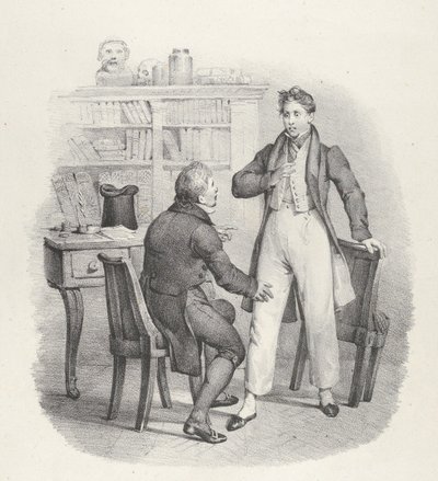 Kap. VIII: Hvor Doktor! Hvad, doktor, 1824. af Victor Adam