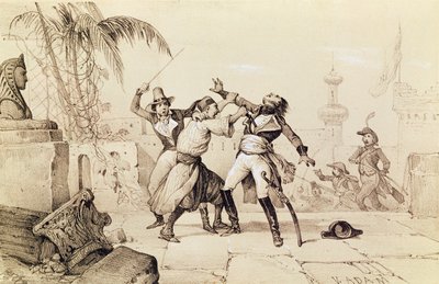 Mordet på general Kleber af en fanatiker, 14. juni 1800 af Victor Adam