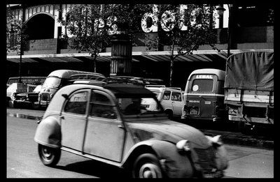 Les halles de Paris lige før nedrivningen af august 1971 (s/h foto) af Victor Baltard