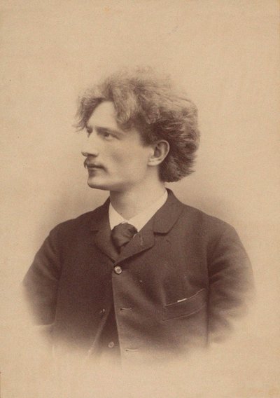 Portræt af komponisten Ignacy Jan Paderewski 1860-1941, 1889-1890. af Victor Girard