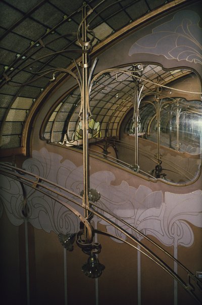 Loftsdetalje af Victor Horta
