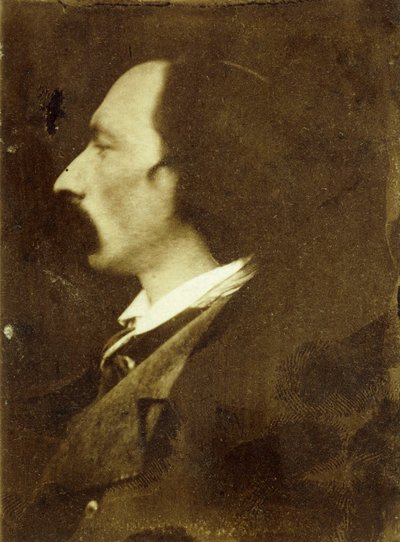 Portræt af Auguste Vacquerie af Victor Hugo