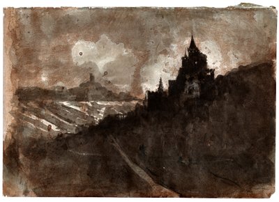 Rhindalen, ca 1850 af Victor Hugo