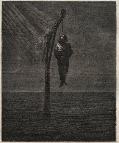 The Hanging of John Brown - Hanging 2. december af Victor Hugo
