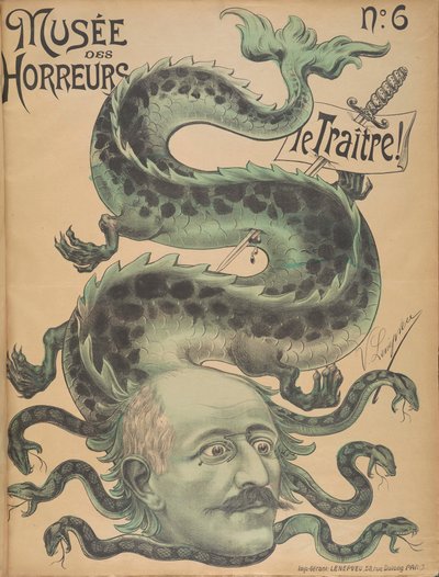 Museum of Horrors Gallery of Horrors: Alfred Dreyfus, 1899. af Victor Lenepveu