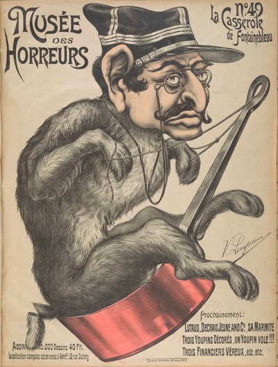 Museum of Horrors Gallery of Horrors: Alfred Dreyfus, 1900. af Victor Lenepveu