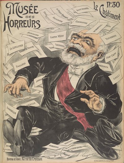 Museum of Horrors Gallery of Horrors: Émile Loubet, 1899. af Victor Lenepveu