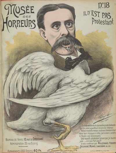 Museum of Horrors Gallery of Horrors: Ludovic Trarieux, 1899. af Victor Lenepveu