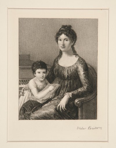 Madame Berliet af Victor Louis Focillon
