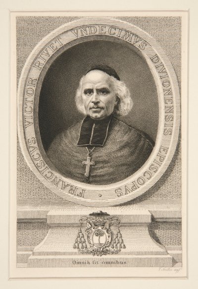 Monsignor Rivet, efter Focillon af Victor Louis Focillon