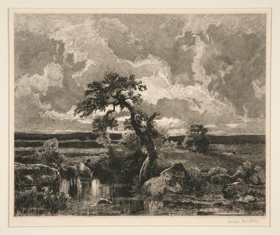 Solnedgang af Victor Louis Focillon