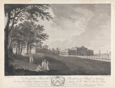 Wanstead House i Essex af Victor Marie Picot