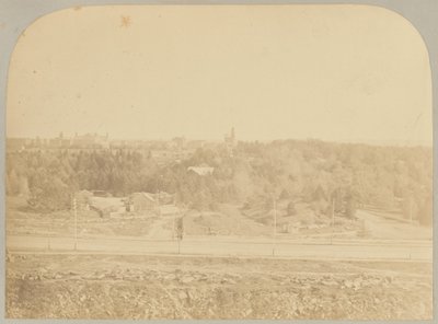 Pl. XVIII. Central Park set fra museet af Victor Prevost, Gaston L. Feuardent and Co., New York