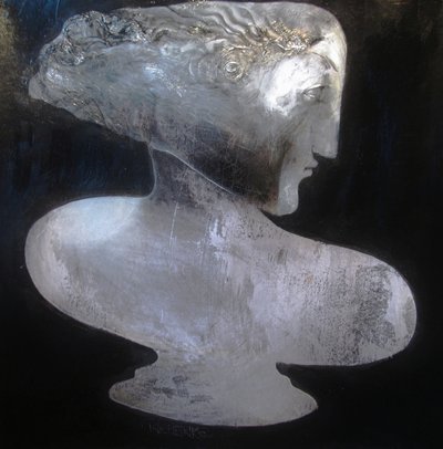 Elegant sølvprofil af Victor Tkachenko