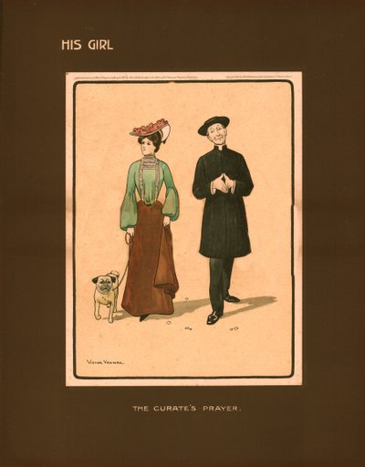 Hans Pige, Kuratens Bøn. af Victor Venner