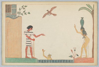 Barnet og Skolemesteren, Illustration til Æsops Fabler af Victor Wilbour