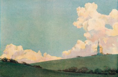 Cumulus-skyen, c1888-1925, 1925 af Victor Wyatt Burnand