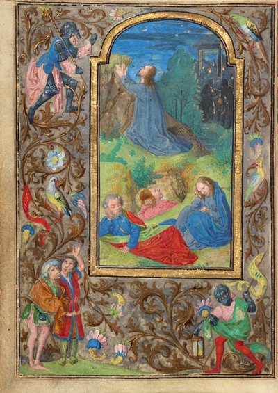 Smerten i haven af Vienna Master of Mary of Burgundy