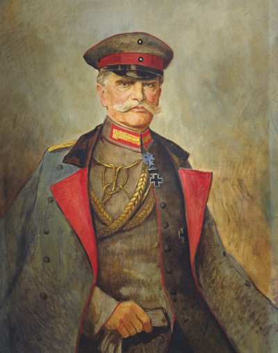 General August von Mackensen, ca. 1916 (olie på lærred) af Vienna Nedomansky Studio