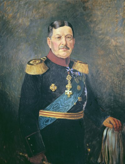 General Colmar Freiherr von der Goltz, ca. 1916 (olie på lærred) af Vienna Nedomansky Studio