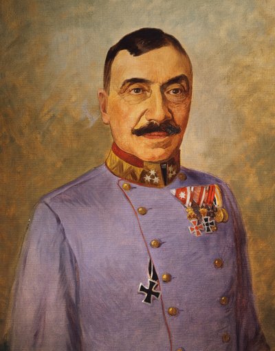 General Karl von Planter-Baltin, ca. 1916 (olie på lærred) af Vienna Nedomansky Studio