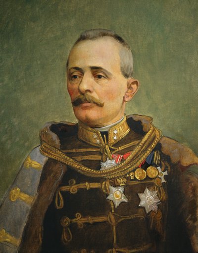General Svetozar Boroevic von Bojna, ca. 1916 (olie på lærred) af Vienna Nedomansky Studio