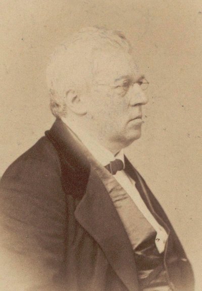 Portræt af pianisten og komponisten Joseph Christoph Kessler 1800-1872. af Vienna . Photo studio G. Wünsch