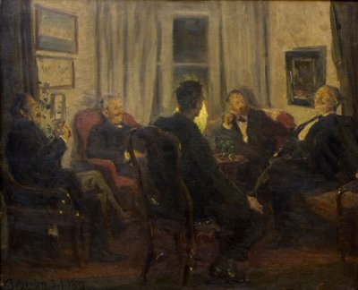 Blandt kunstnere, af Viggo Johansen