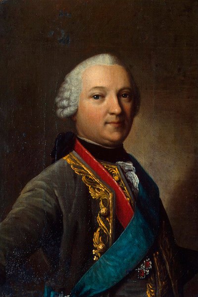 Portræt af Caspar von Saldern