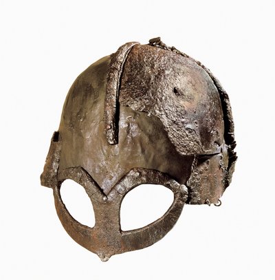 vikingehjelm Gjermundbu, fundet i Ringerike, Norge af Viking Viking