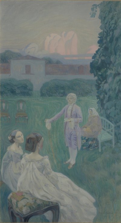 Harmoni, 1900 af Viktor Elpidiforovich Borisov Musatov