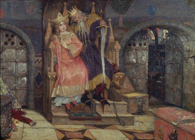 Koschei den udødelige, 1917-1926 af Viktor Mikhaylovich Vasnetsov
