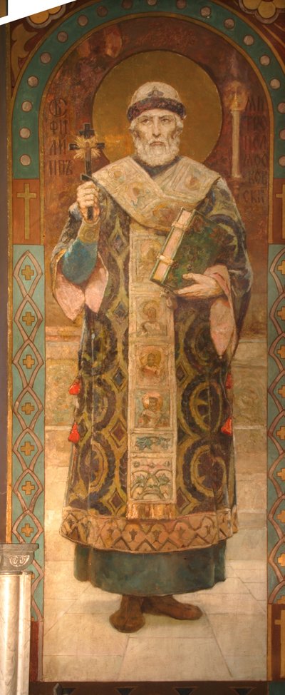 Sankt Philip, hovedstad i Moskva, 1885-1896 af Viktor Mikhaylovich Vasnetsov
