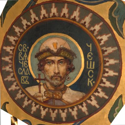 Sankt Wenceslaus I, hertug af Bøhmen, 1885-1896 af Viktor Mikhaylovich Vasnetsov
