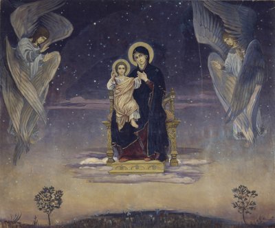 Jomfruen, 1901 af Viktor Mikhaylovich Vasnetsov