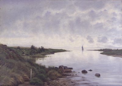 Åens udløb af Vilhelm Groth