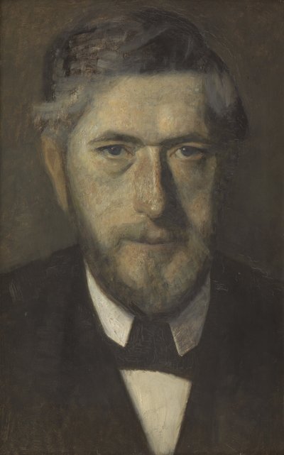 Jens Ferdinand Willumsen. Study for Five Portraits af Vilhelm Hammershøi