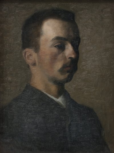 Selvportræt af Vilhelm Hammershøi