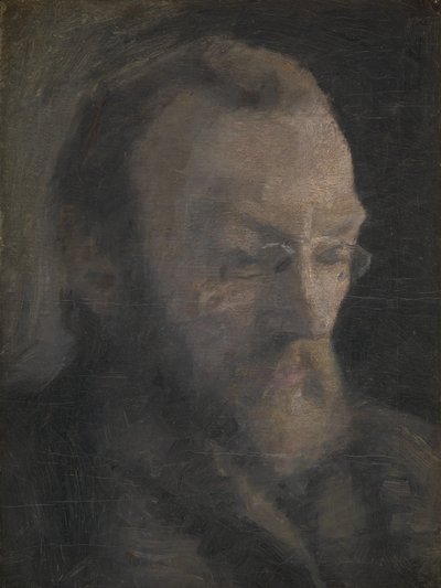 Kunsthistorikeren Karl Madsen, senere direktør for Statens Museum for Kunst af Vilhelm Hammershøi