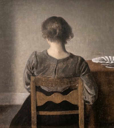 Hvile også kaldet Repos af Vilhelm Hammershoi