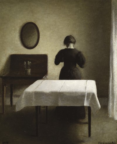 Interiør, 1898 af Vilhelm Hammershoi